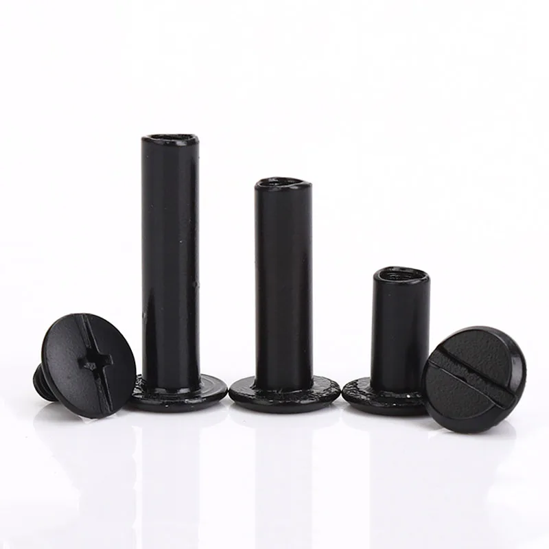 Body Jewelry Chicago - 10pcs Metal Binding Chicago Screws Matte