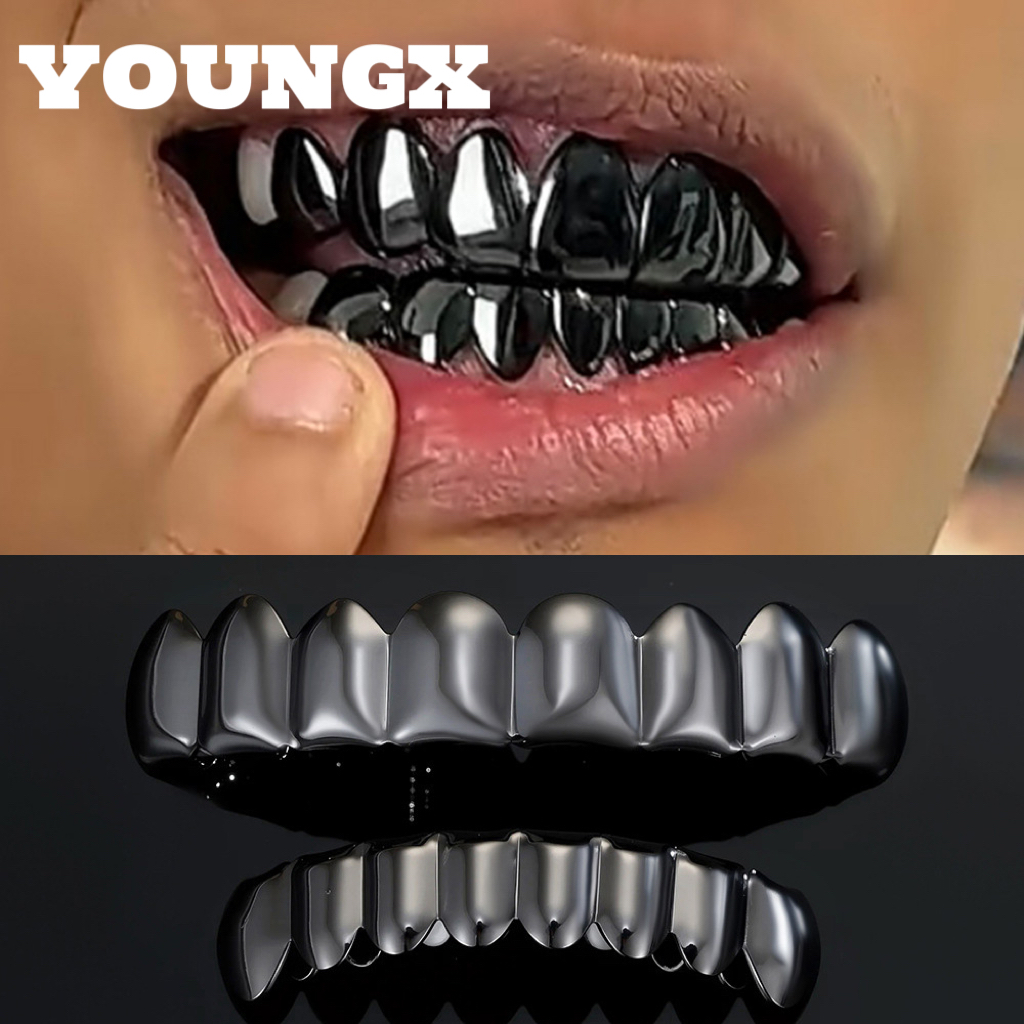 Body Jewelry For Men - YOUNGX Top Bottom Smooth Black Color