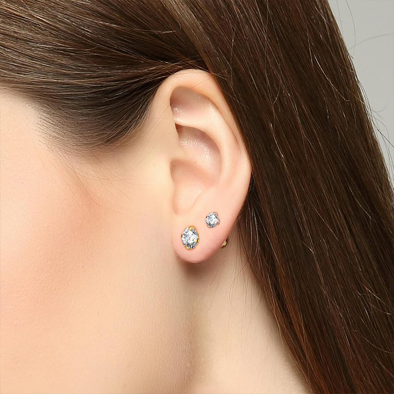 16G Titanium Internally Thread - Body Jewelry Earrings reseña y precio