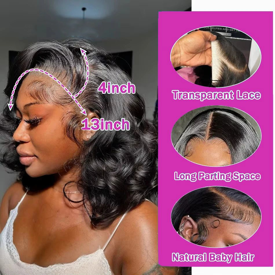 200% Density Loose Wave 13x4 F - Body Jewelry Underwear reseña y precio