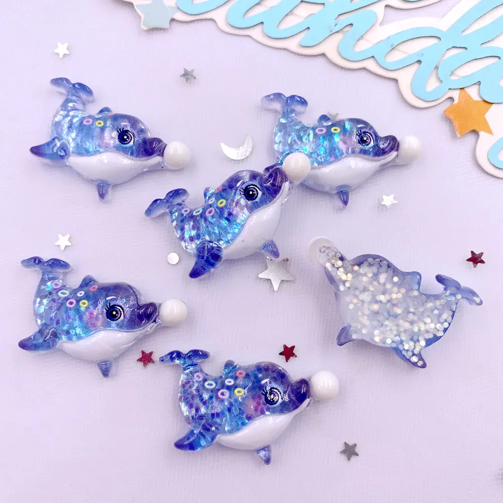 10pcs Glitter Colorful Resin S - Star Flat Back reseña y precio