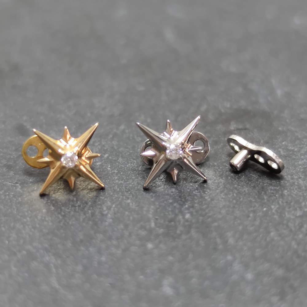 G23 Titanium Zircon Micro Derm - Dermal Anchor Top reseña y precio
