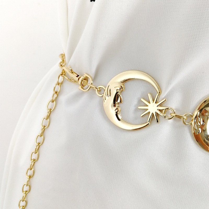 Fashion Chain Belt For Women M - Body Jewelry Dress reseña y precio