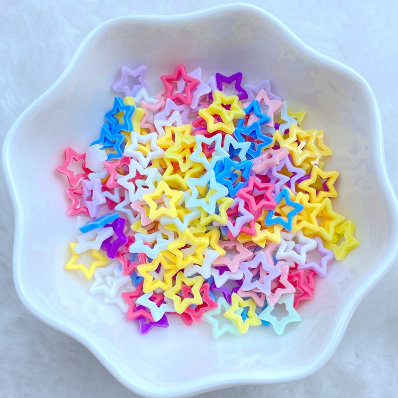 100Pcs New Cute Mini 8mm Macar - Star Flat Back reseña y precio
