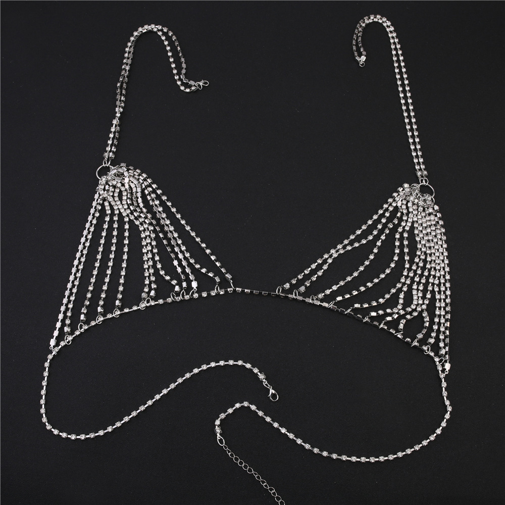 Luxury Heart Crytal Bikini Bod - Body Jewelry Harness reseña y precio