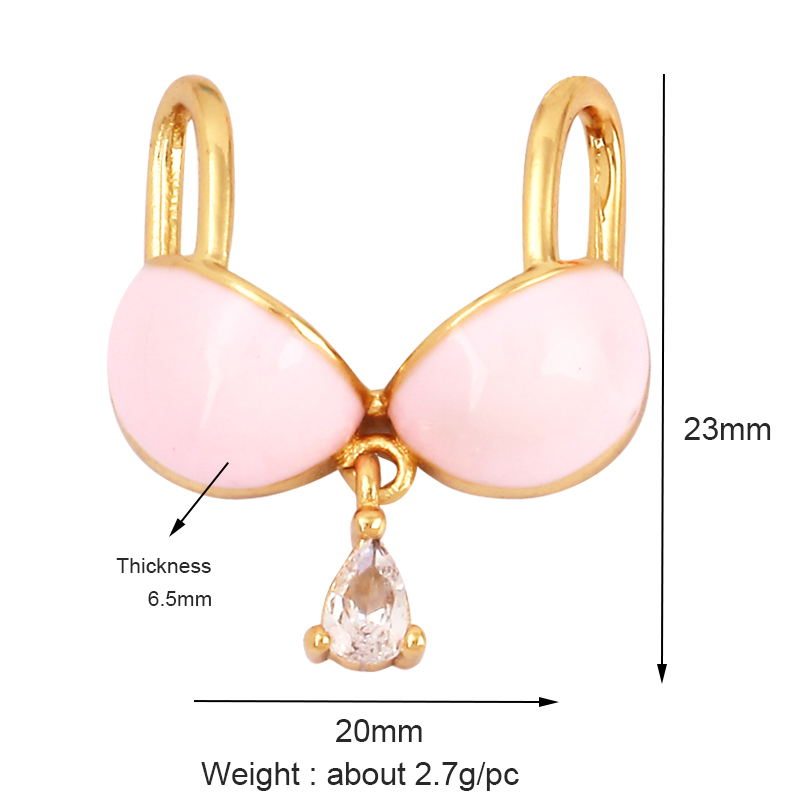 My Bra Lady Girl Body Model En - Body Jewelry Real Gold reseña y precio