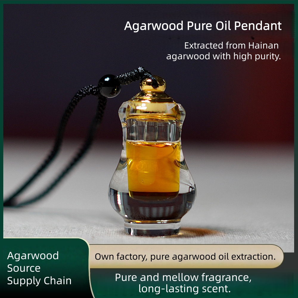 Agarwood Essential Oil Pendant - Body Jewelry Co reseña y precio