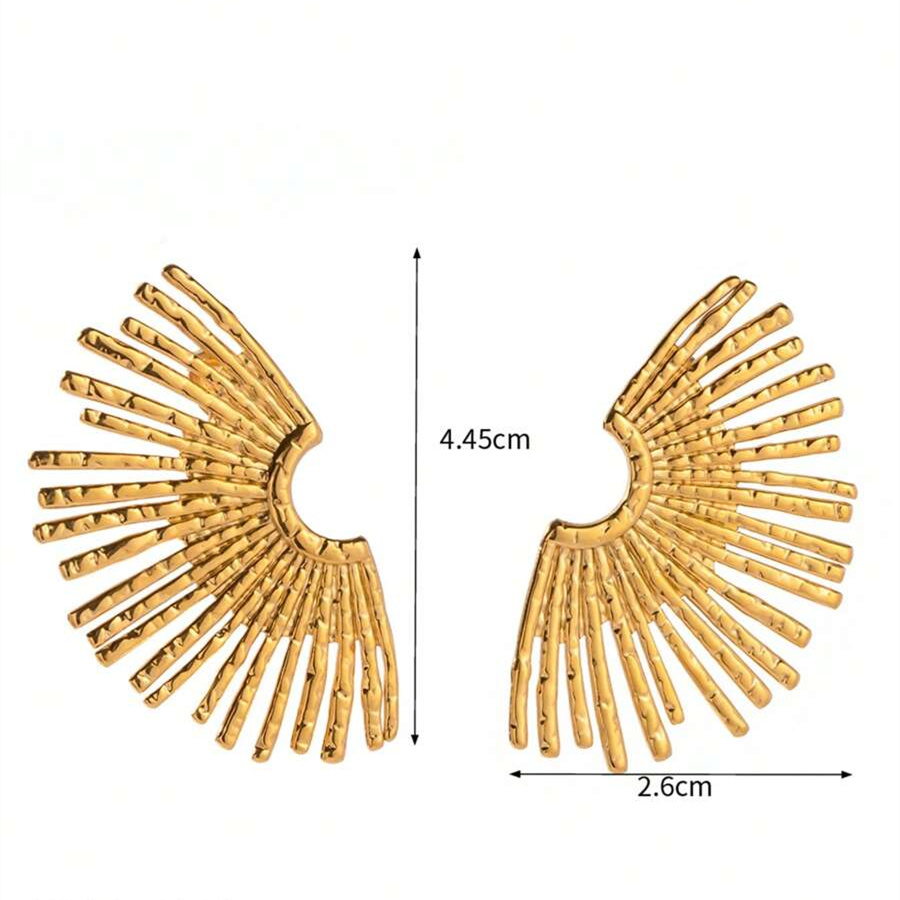 Women's Vintage Fan Leaf Shape - Body Jewelry Earrings reseña y precio