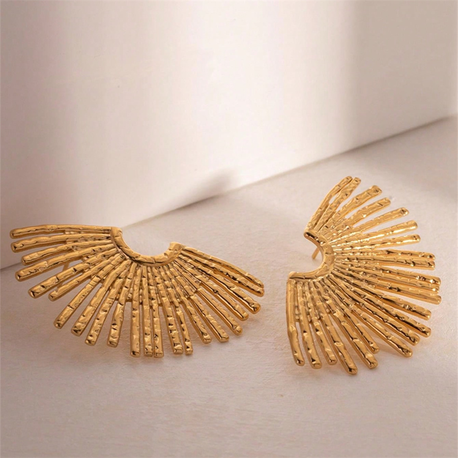 Women's Vintage Fan Leaf Shape - Body Jewelry Earrings reseña y precio
