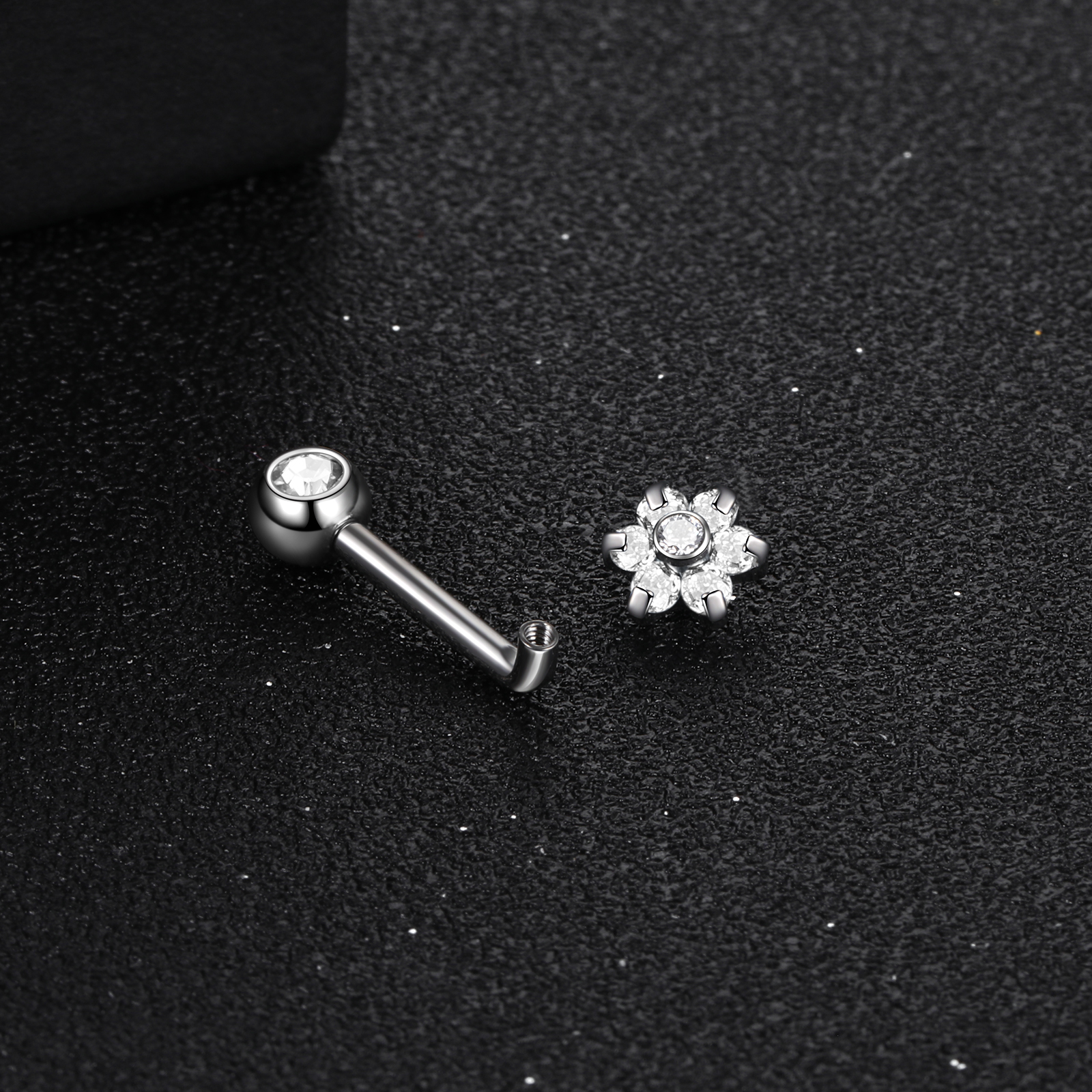 1PC Titanium Christina Vertica - Body Jewelry Vch reseña y precio