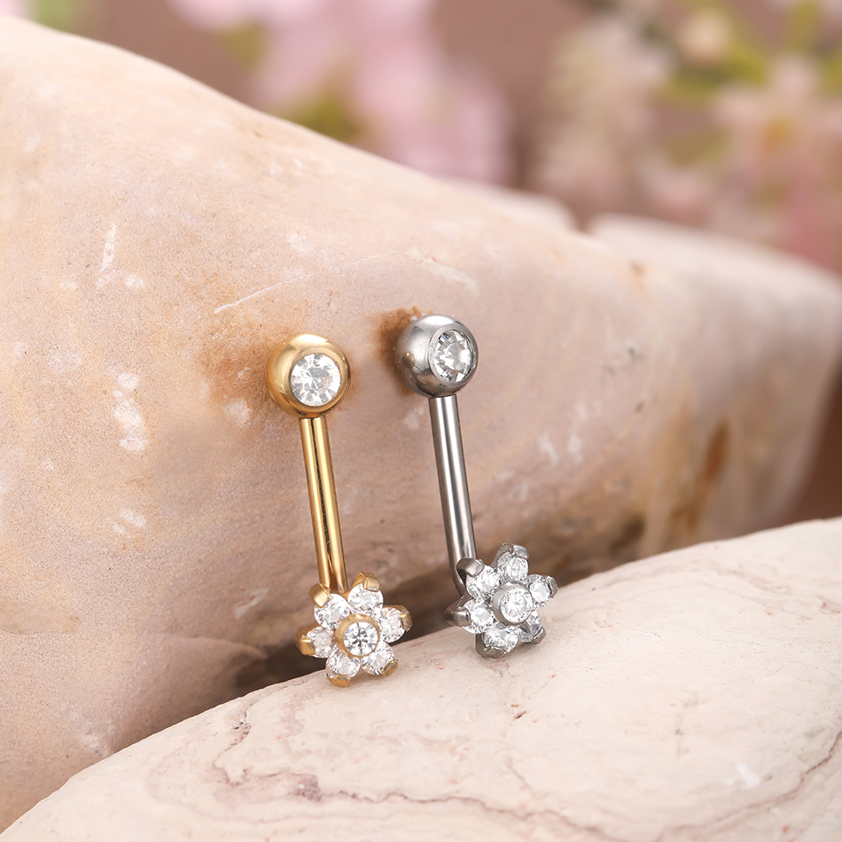 1PC Titanium Christina Vertica - Body Jewelry Vch reseña y precio