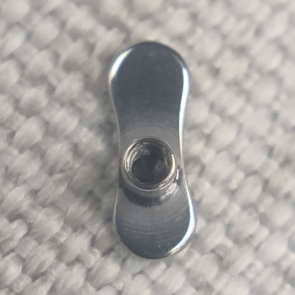 14G Implant Grade Titanium AST - Dermal Anchor Top reseña y precio