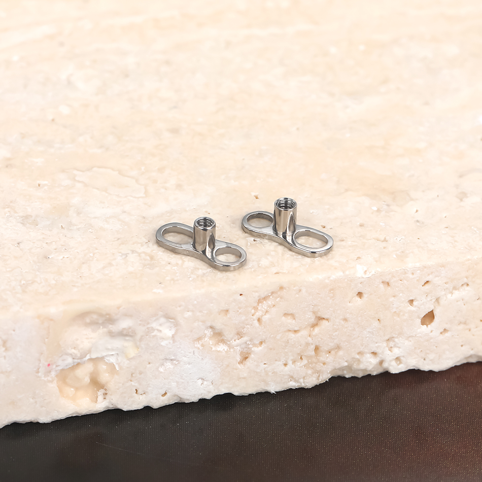 5Pcs/10Pcs /50Pcs Titanium Der - Dermal Anchor Top reseña y precio