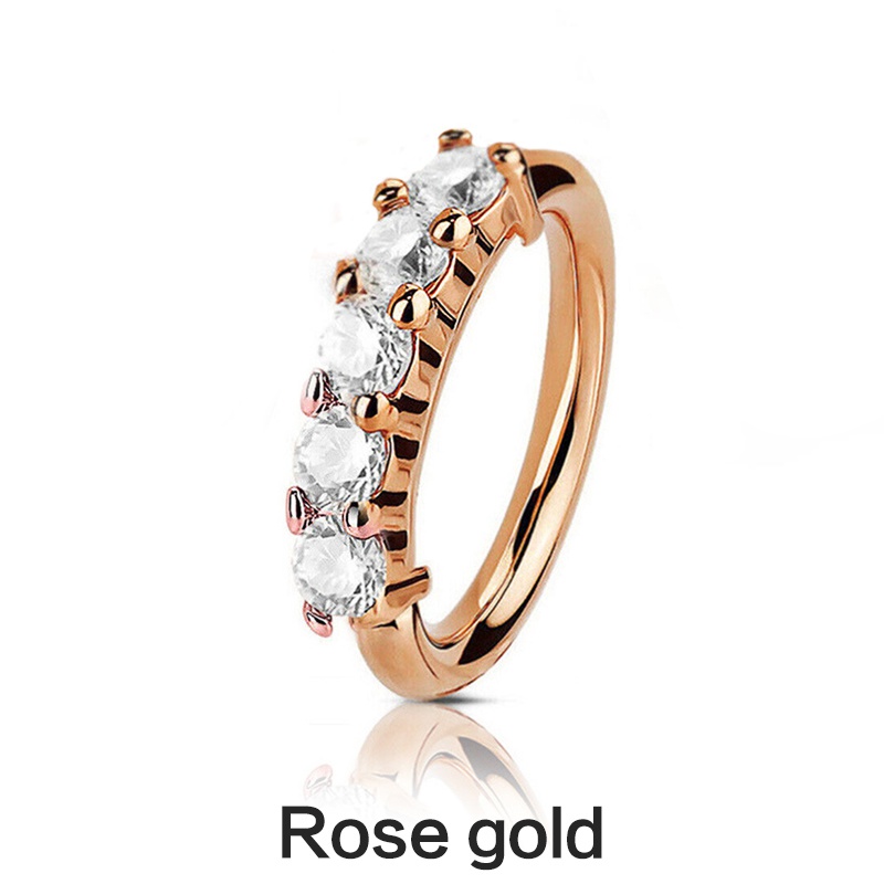 Hoop Nose Rings Small Hoop Ear - Body Jewelry Earrings reseña y precio