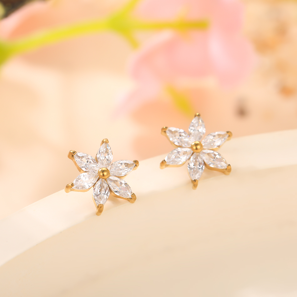 1/5PCS Titanium Crystal Flower - Dermal Anchor Top reseña y precio