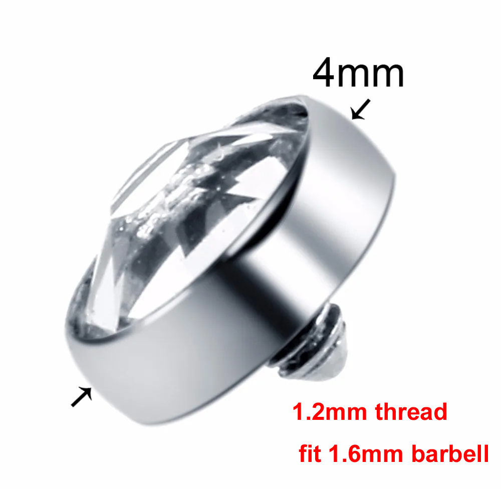 1PC G23 Titanium Dermal Anchor - Dermal Anchor Top reseña y precio