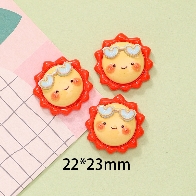 10Pcs New Cute Cartoon Rainbow - Star Flat Back reseña y precio