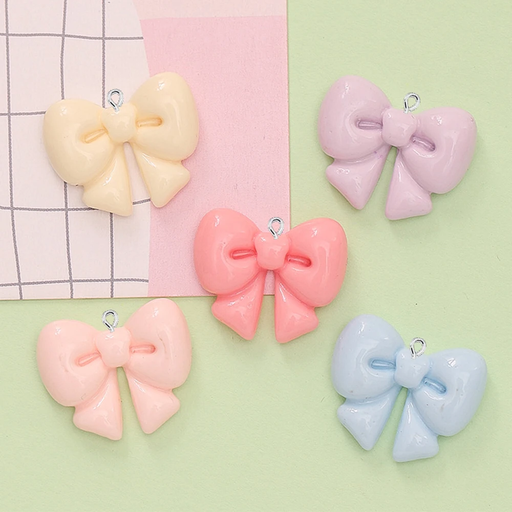 10PCS Shiny Star Heart Bow Ser - Star Flat Back reseña y precio