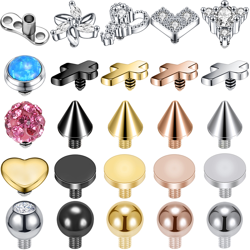 ZS 16G Micro Dermal Piercing Z - Dermal Anchor Top reseña y precio