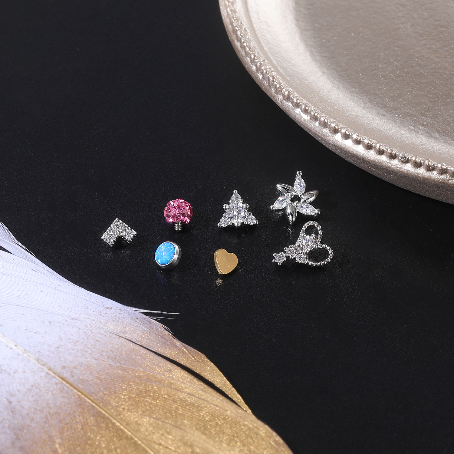ZS 16G Micro Dermal Piercing Z - Dermal Anchor Top reseña y precio