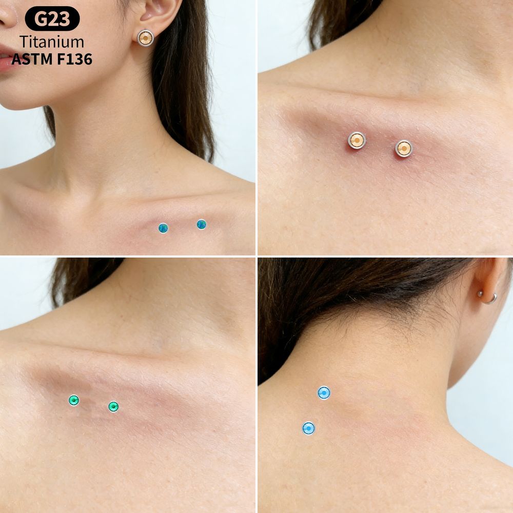 ASTM F136 Titanium Dermal Anch - Dermal Anchor Top reseña y precio