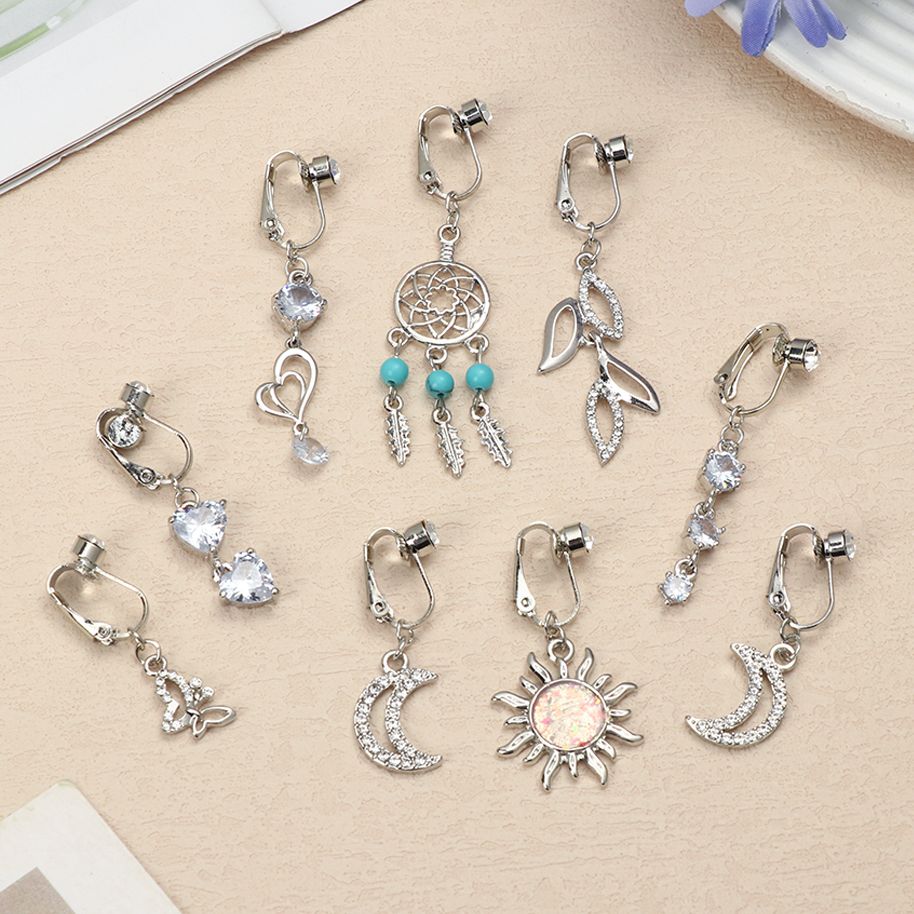 Faux Fake Belly Star Fake Bell - Body Jewelry Earrings reseña y precio