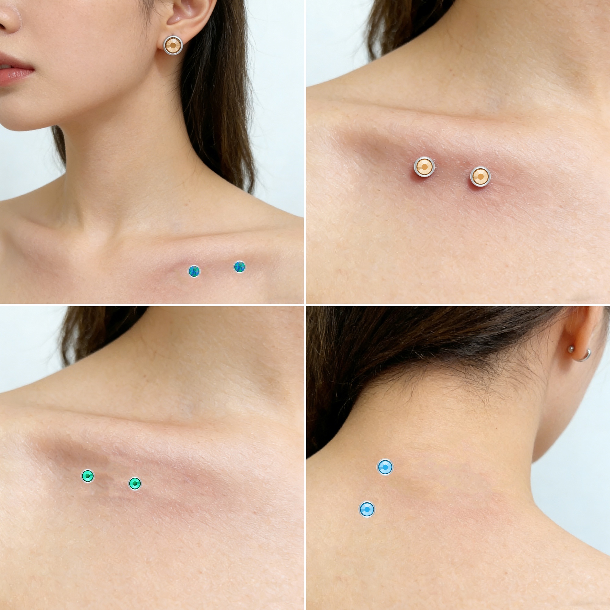 Tiny Minimalist F136 Titanium  - Dermal Anchor Top reseña y precio
