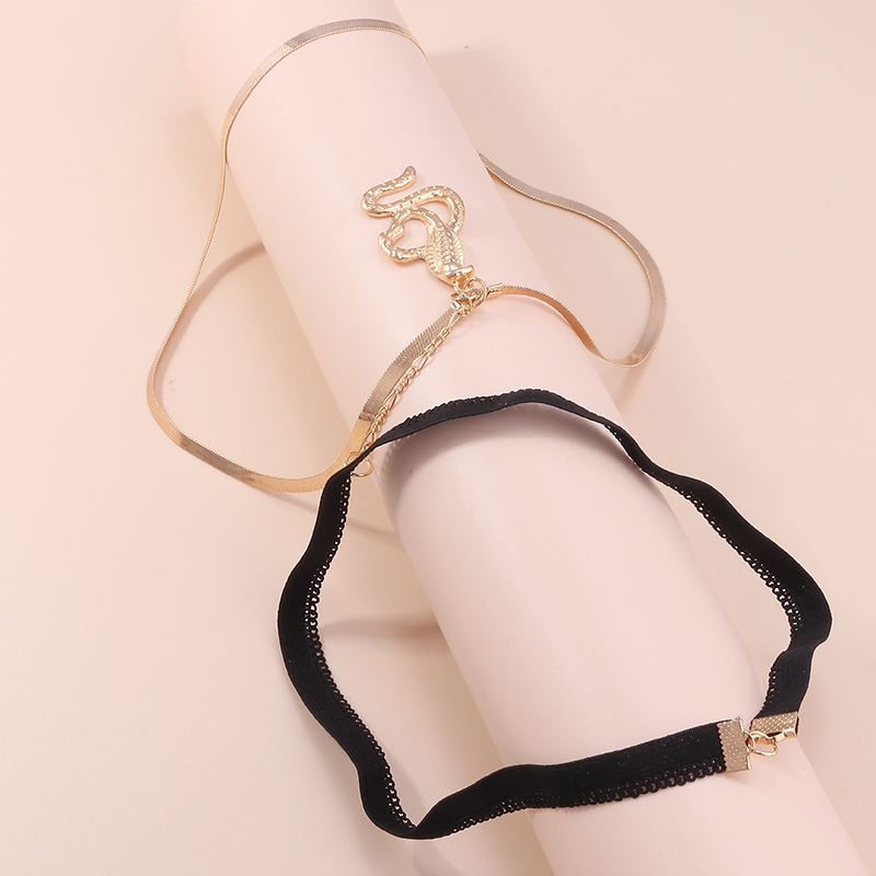 Aihua Bohemian Gold Color Leg  - Body Jewelry Harness reseña y precio