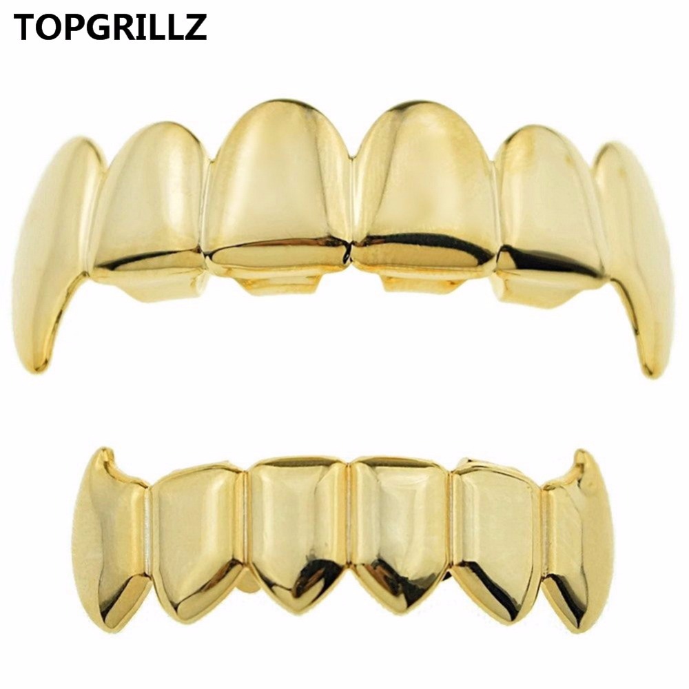 TOPGRILLZ Gold Silver Plated H - Body Jewelry Real Gold reseña y precio