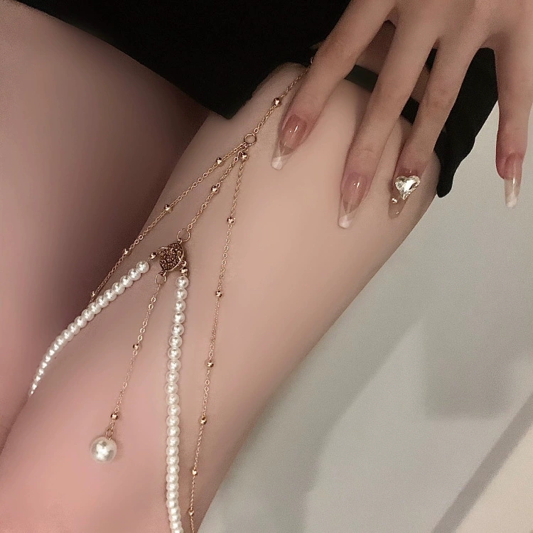 Boho Elastic Band Crystal Leg  - Body Jewelry Dress reseña y precio