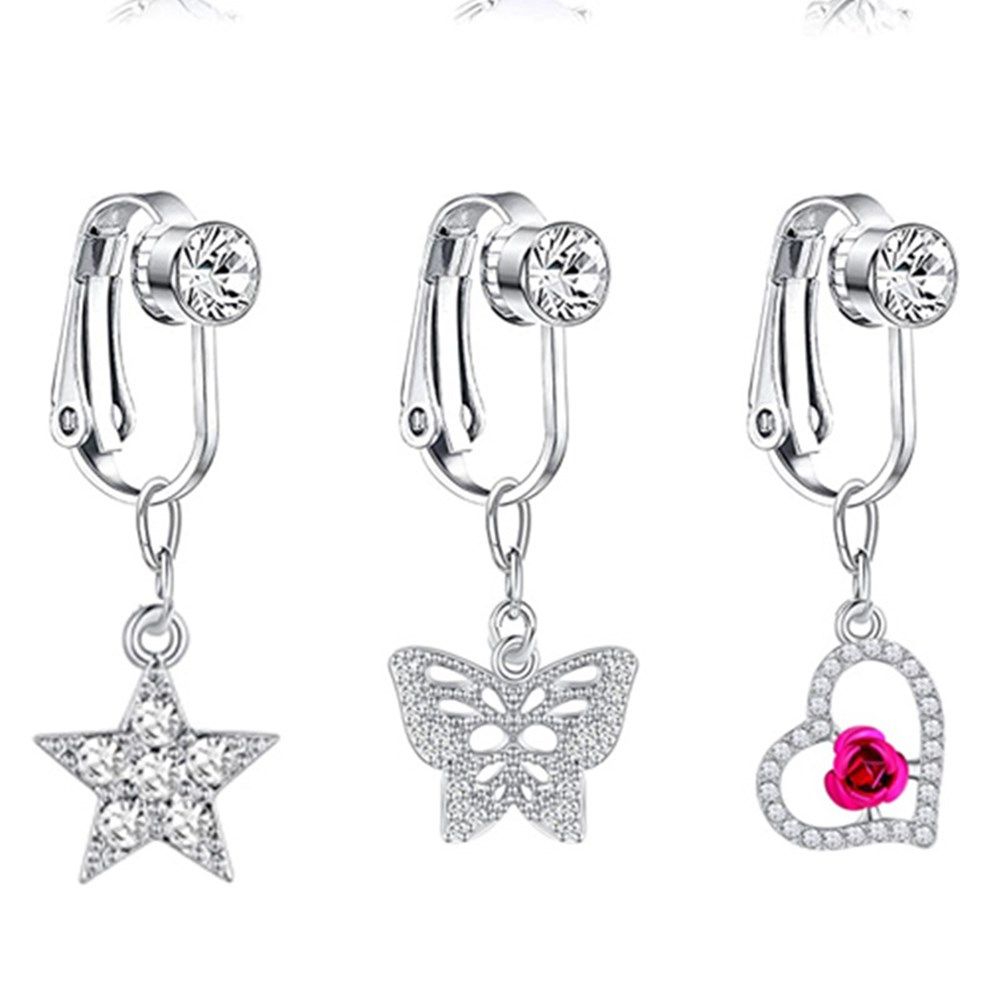 Accessories Clip On Earrings C - Body Jewelry Earrings reseña y precio