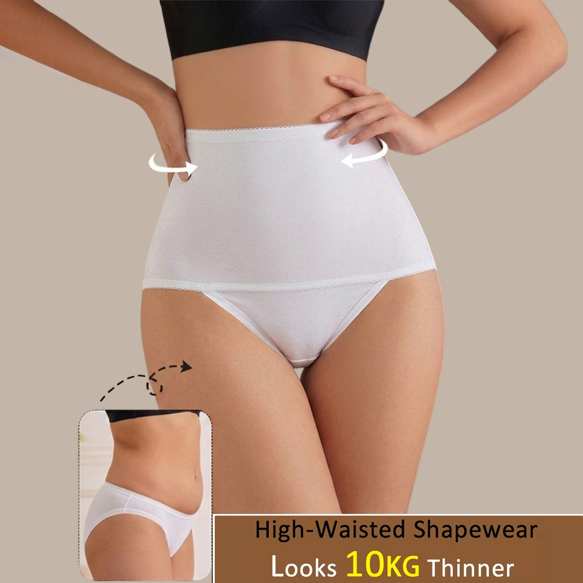 Women High Waist Tummy Control - Body Jewelry Underwear reseña y precio