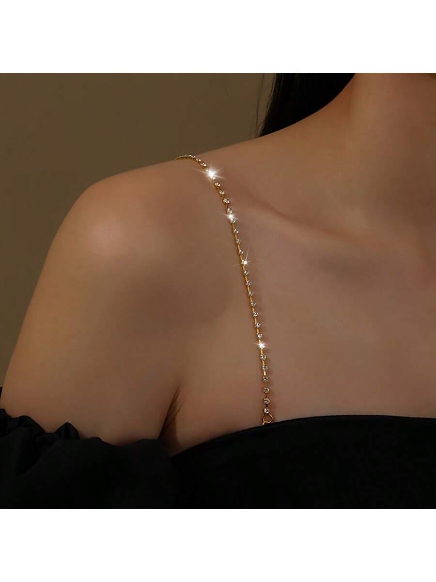 Elegant adjustable rhinestone  - Body Jewelry Dress reseña y precio