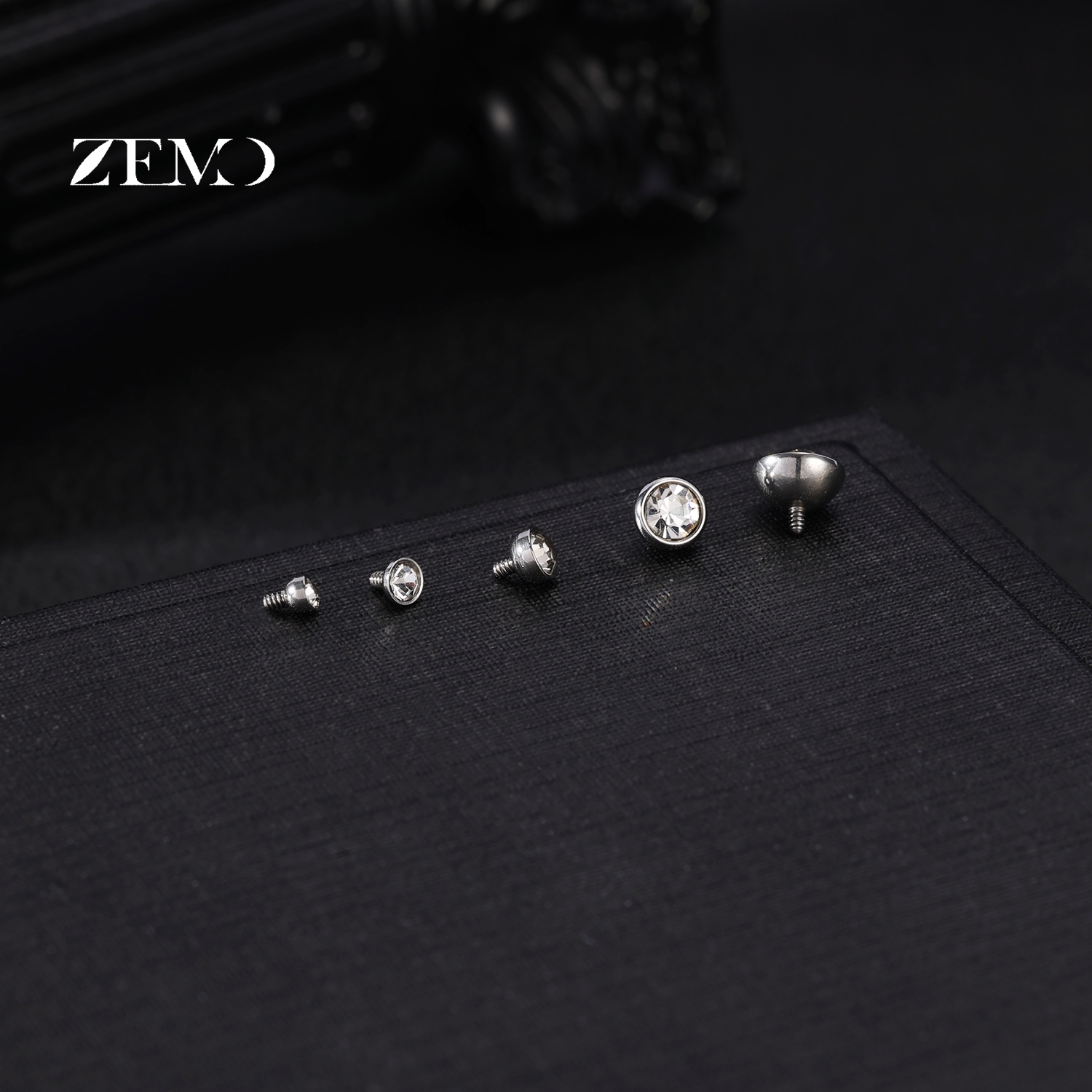 ZEMO 1-2pcs/lot Stainless Stee - Dermal Anchor Top reseña y precio
