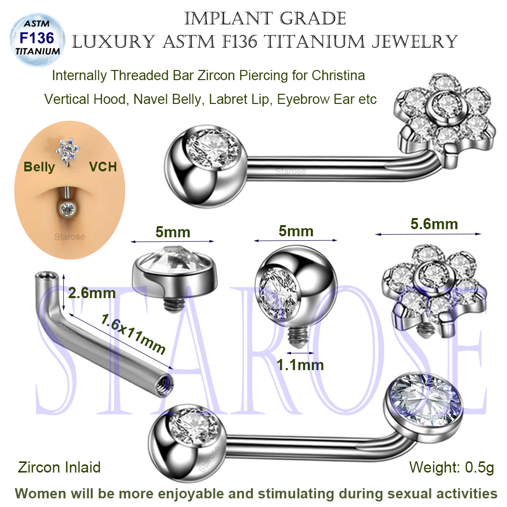 1Pc More Enjoyable Women VCH P - Body Jewelry Vch reseña y precio