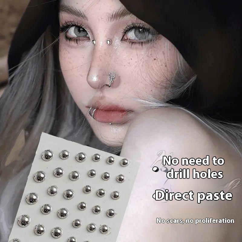 321pcs Non Piercing Lip Studs  - Body Jewelry Nose Studs reseña y precio