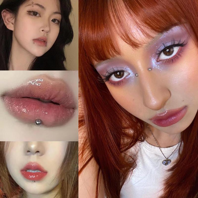 321pcs Non Piercing Lip Studs  - Body Jewelry Nose Studs reseña y precio