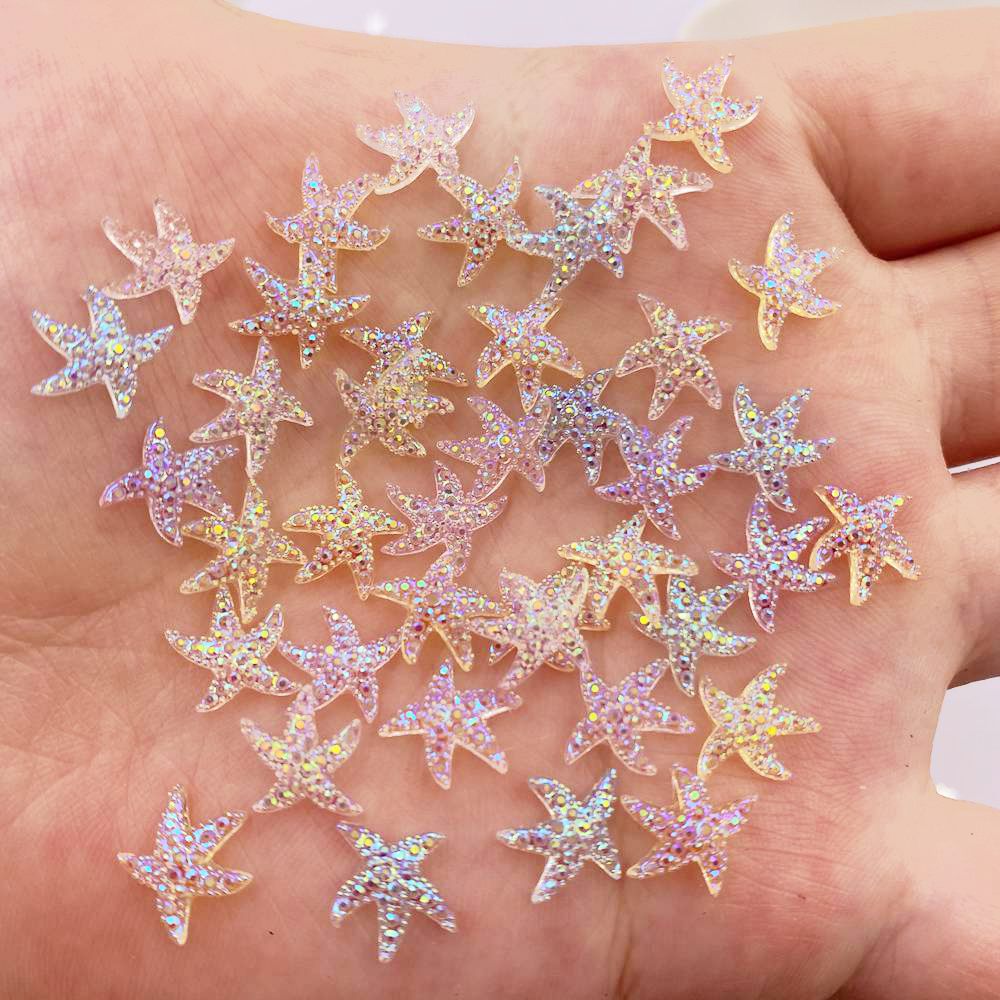 10mm Mini Shiny Star Nail Art  - Star Flat Back reseña y precio