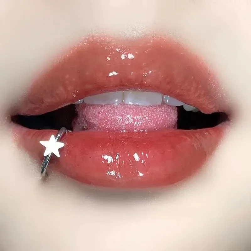 Stainless Steel Lip Ring Hinge - Body Jewelry Vertical Labret reseña y precio