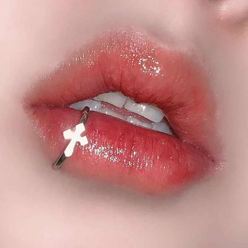 Stainless Steel Lip Ring Hinge - Body Jewelry Vertical Labret reseña y precio