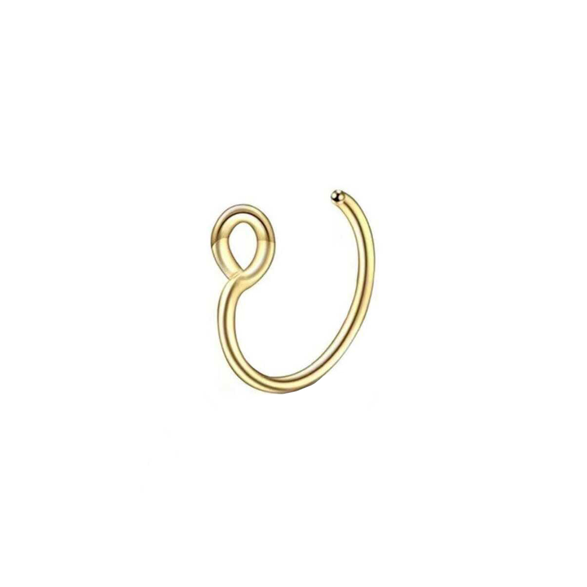 1Pcs Women Fake Piering Nose R - Yg Body Jewelry reseña y precio