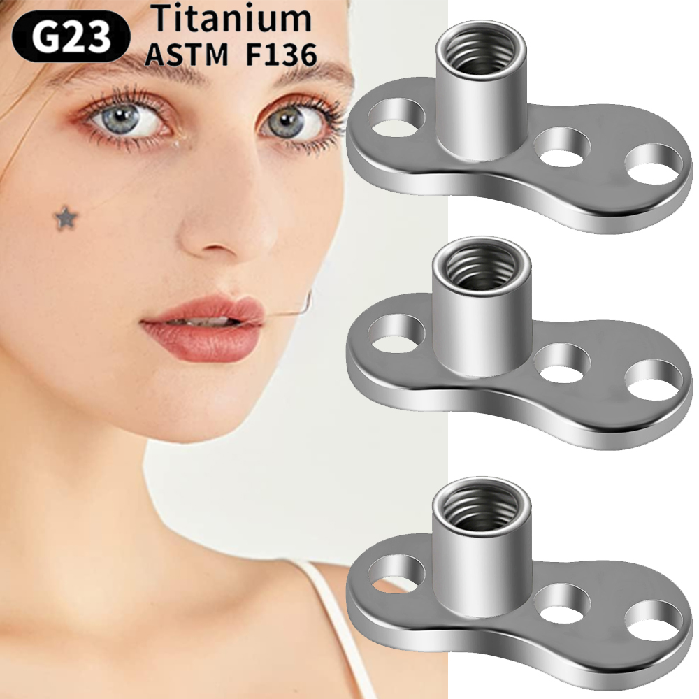 1PC 14G/16G Grade G23 Titanium - Dermal Anchor Top reseña y precio