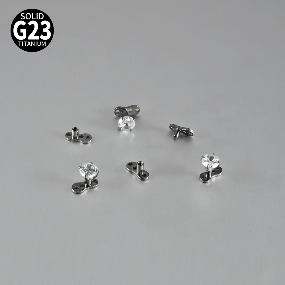 1PC 14G/16G Grade G23 Titanium - Dermal Anchor Top reseña y precio