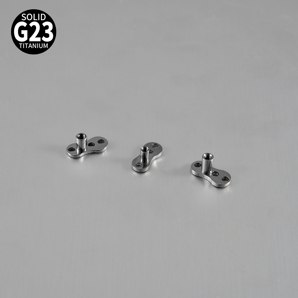 1PC 14G/16G Grade G23 Titanium - Dermal Anchor Top reseña y precio