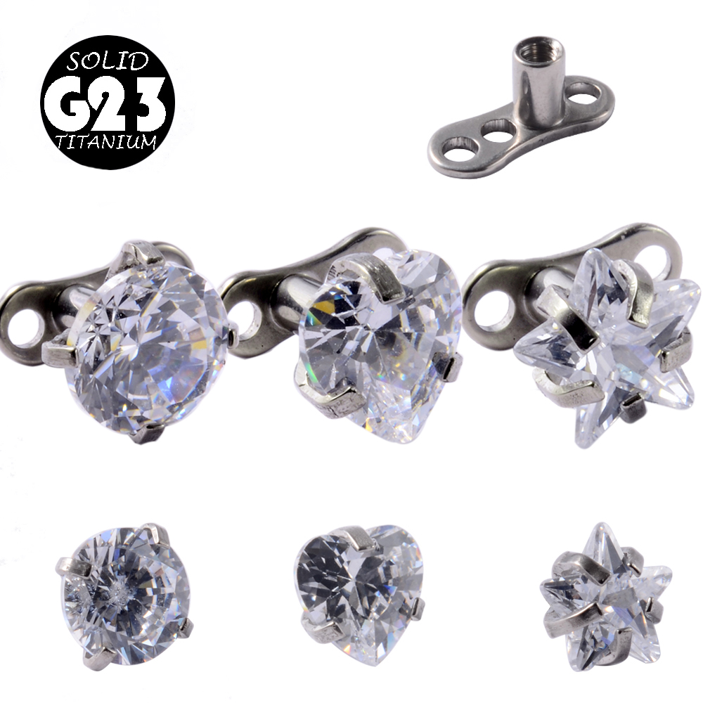 1Peice G23 Titanium Dermal Anc - Dermal Anchor Top reseña y precio
