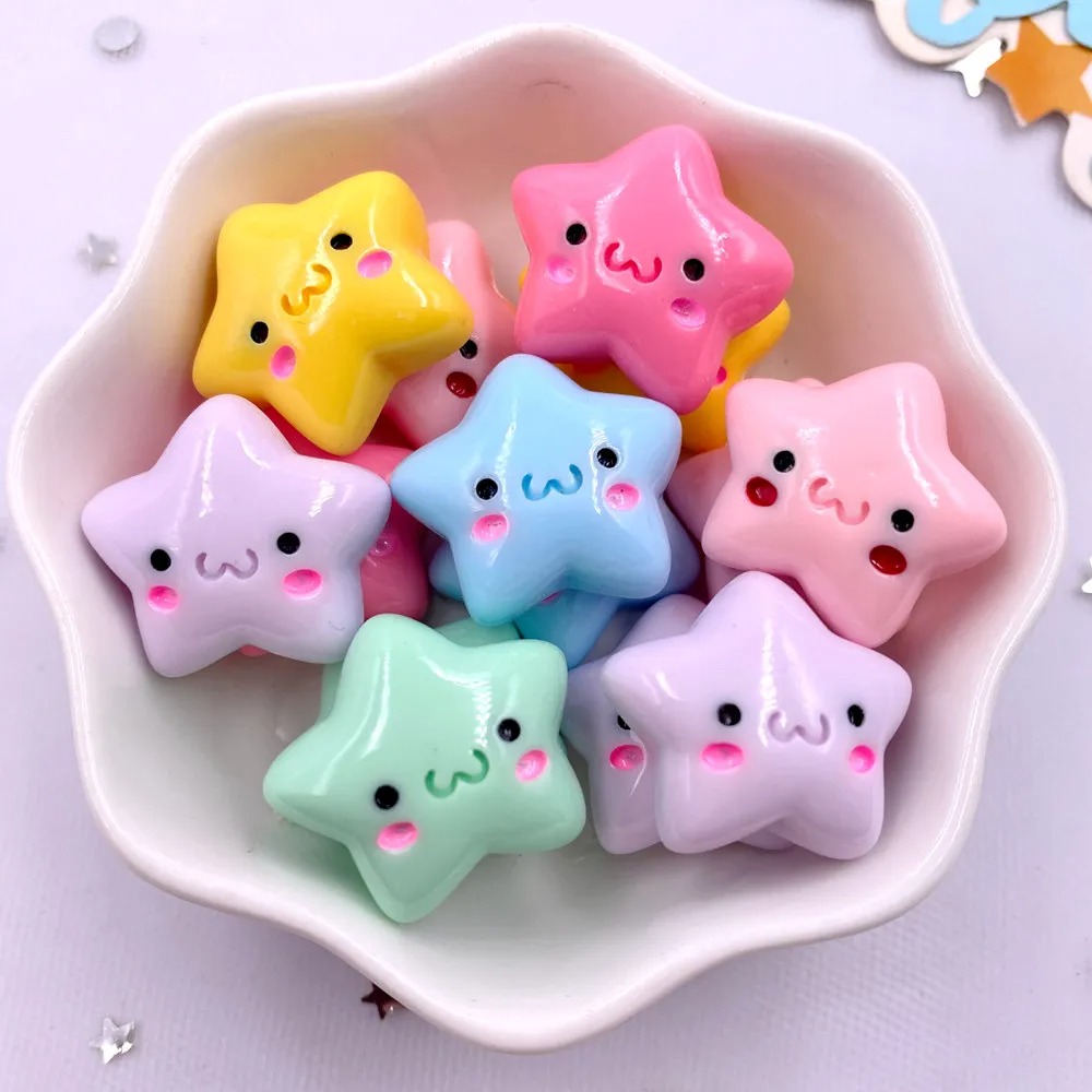 TX105 20PCS Mix Resin Kawaii M - Star Flat Back reseña y precio