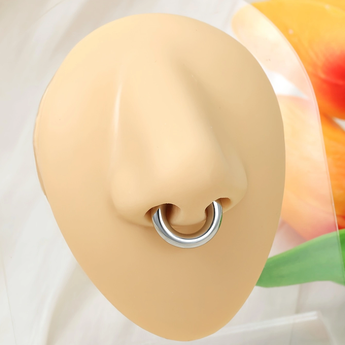 1pc Exaggerated c-Shaped Non-P - Body Jewelry Earrings reseña y precio