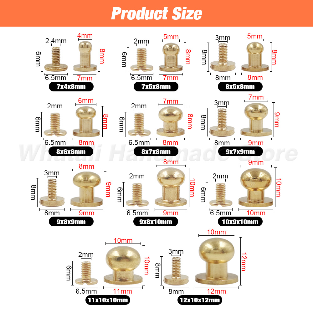 10pcs Solid Brass Button Belt  - Body Jewelry Chicago reseña y precio