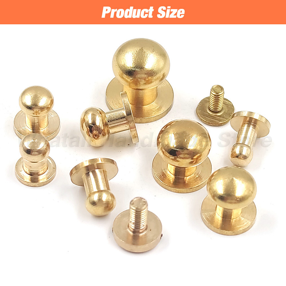 10pcs Solid Brass Button Belt  - Body Jewelry Chicago reseña y precio