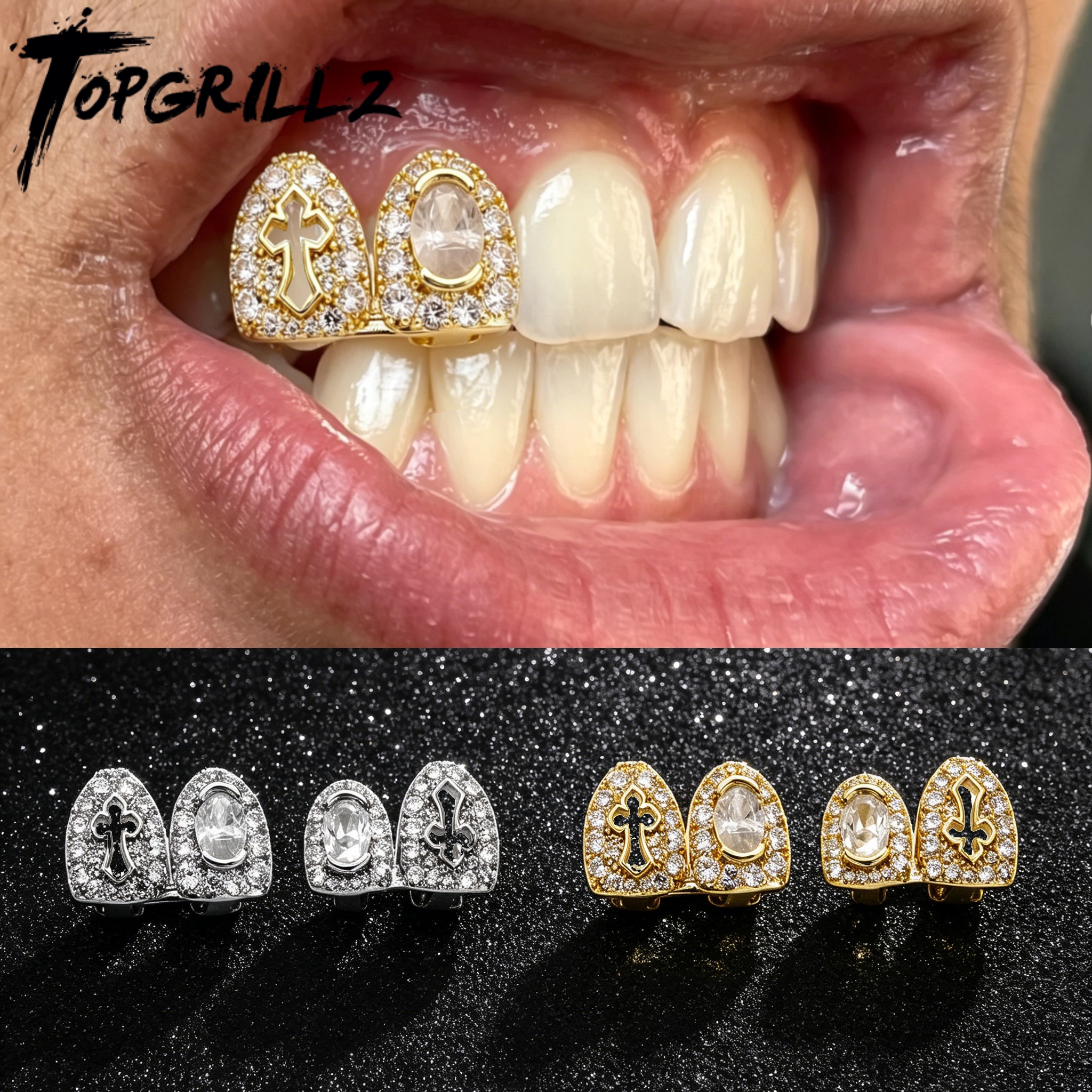 TOPGRILLZ Luxury Hip Hop Grill - Body Jewelry For Men reseña y precio